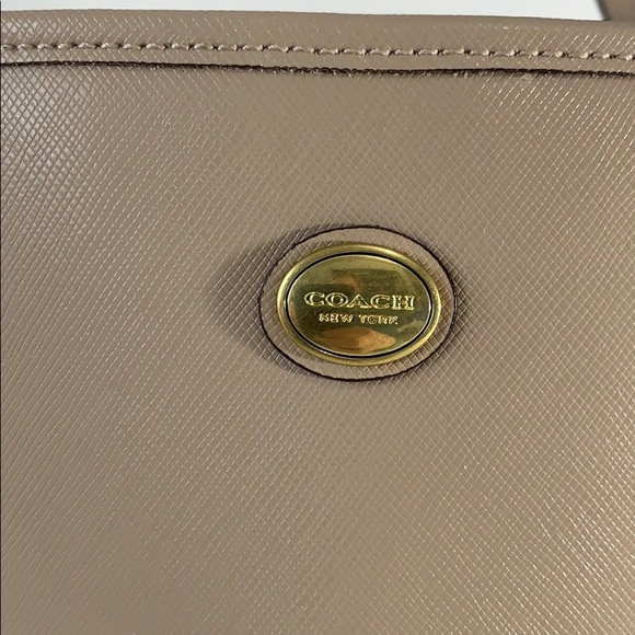 PEYTON LEATHER ZIP TOP TOTE (COACH F27349) - Picture 2 of 11